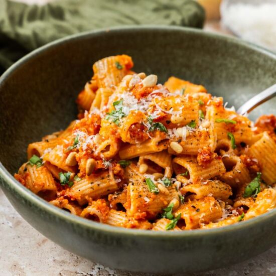 Sun-Dried Tomato Pesto Pasta