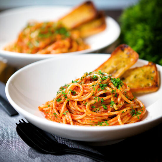Easy Tomato and Anchovy Pasta