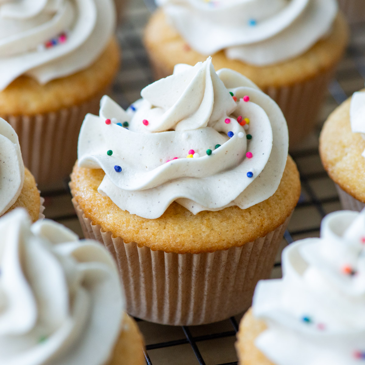 Vanilla Bean Cupcakes