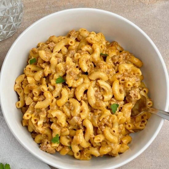Vegan Hamburger Helper