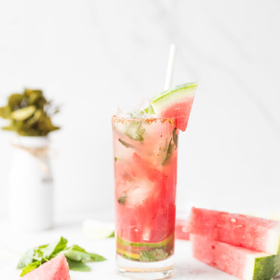 Watermelon Mint Mojito Mocktail