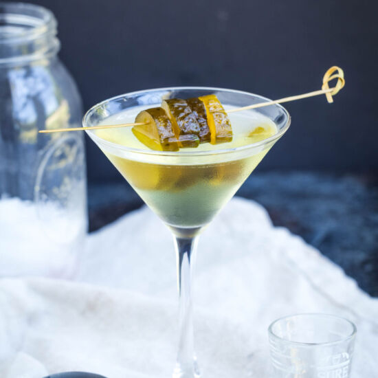 Wickles Pickles Spicy Martini