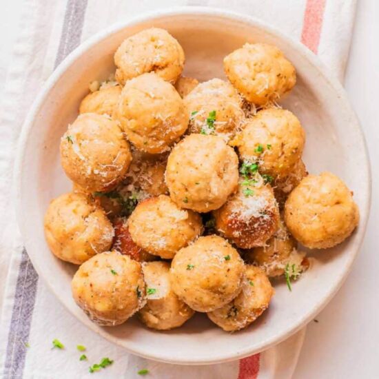 Baked Chicken Meatballs