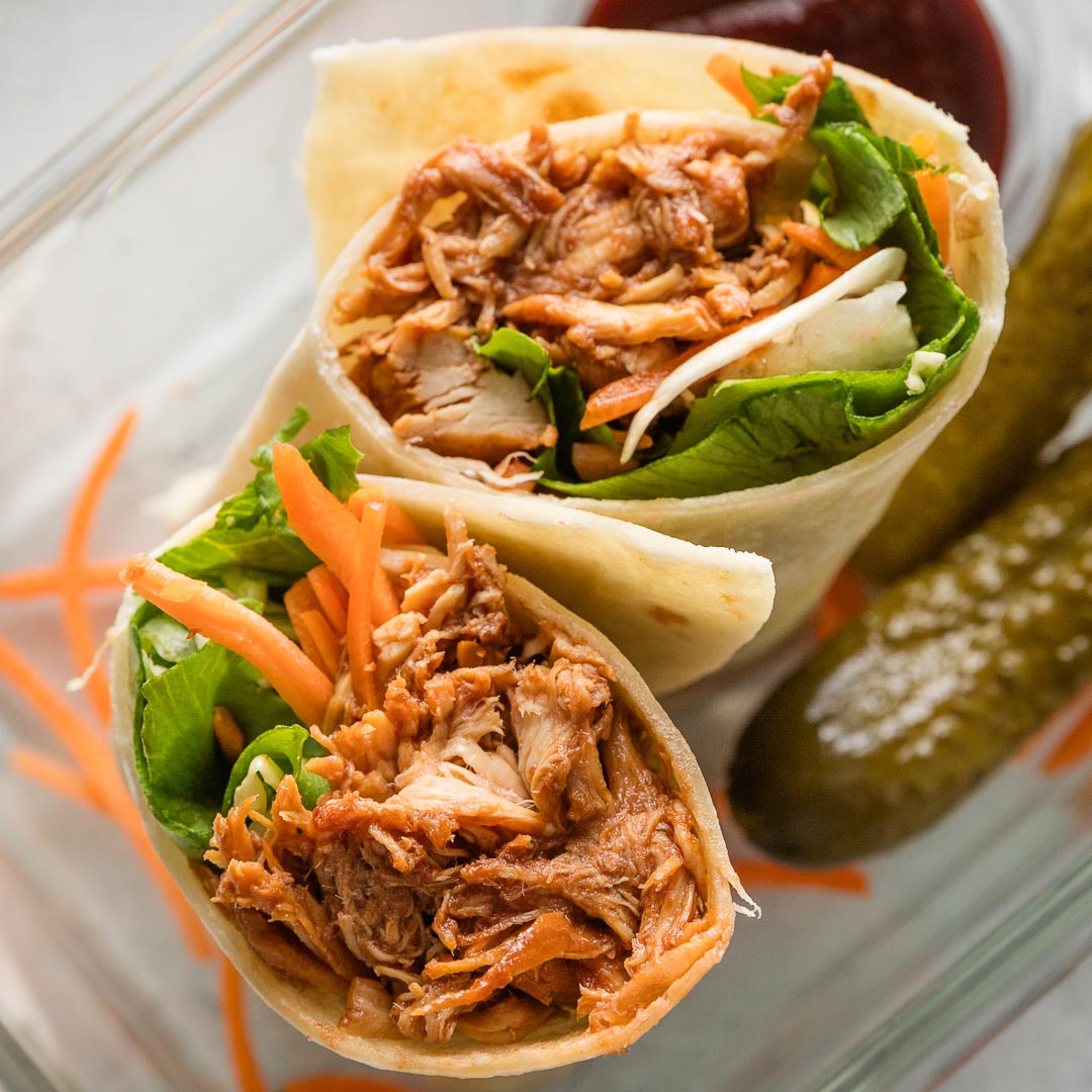 BBQ Chicken Wraps