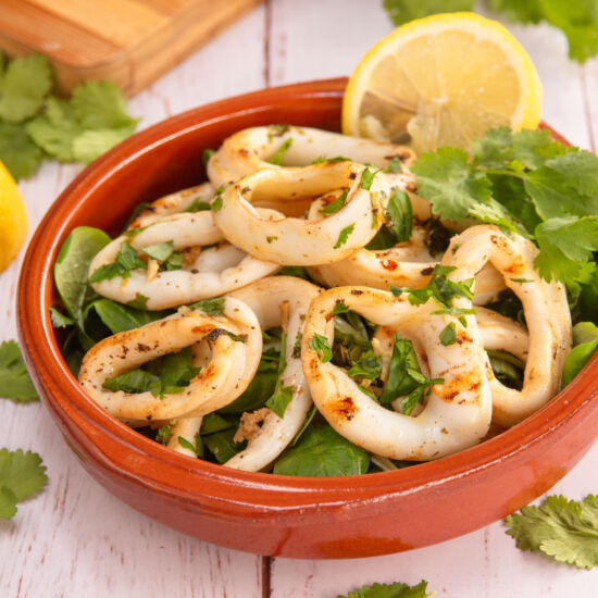 Grilled Calamari Rings