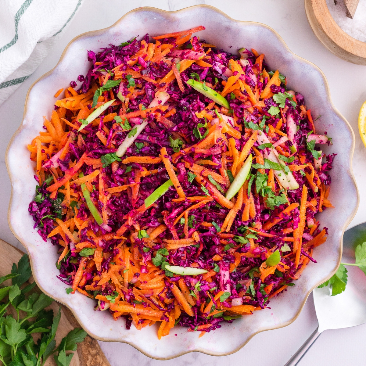 Cabbage and Carrot Salad