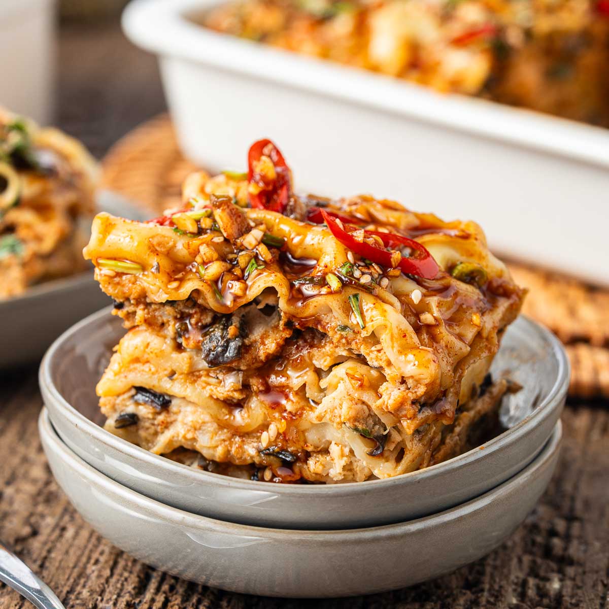 Dumpling Lasagna
