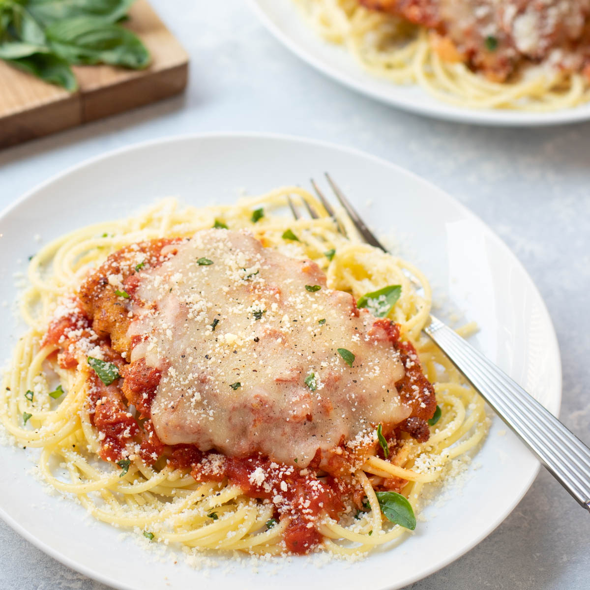 Make Ahead Chicken Parmesan