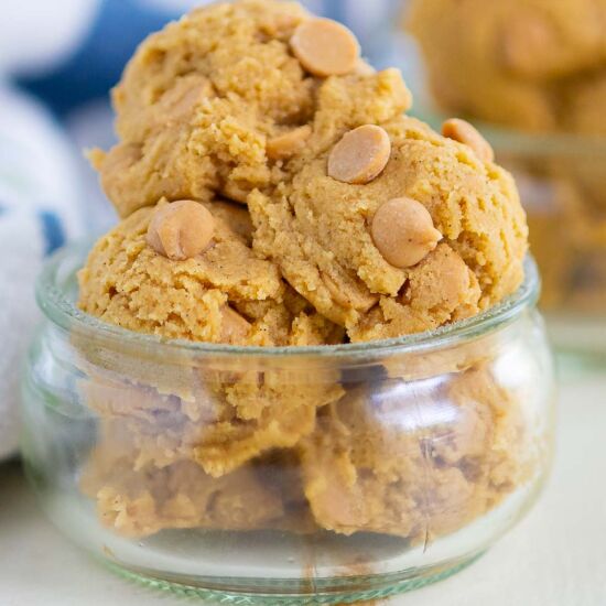 Edible Peanut Butter Cookie Dough