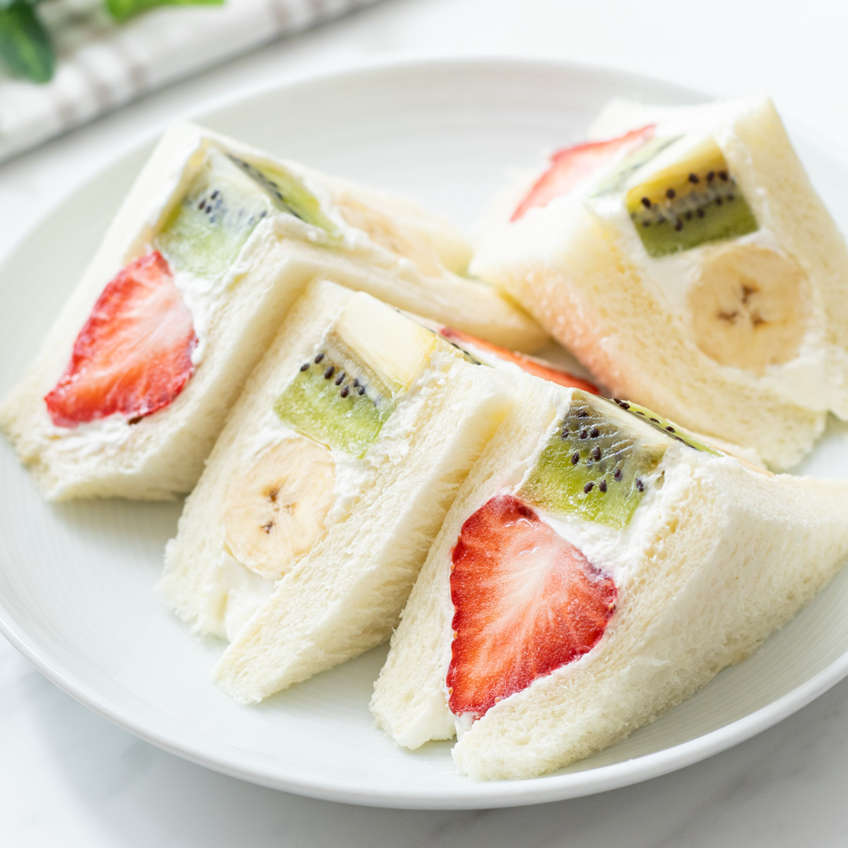 Japanese Fruit Sandwich