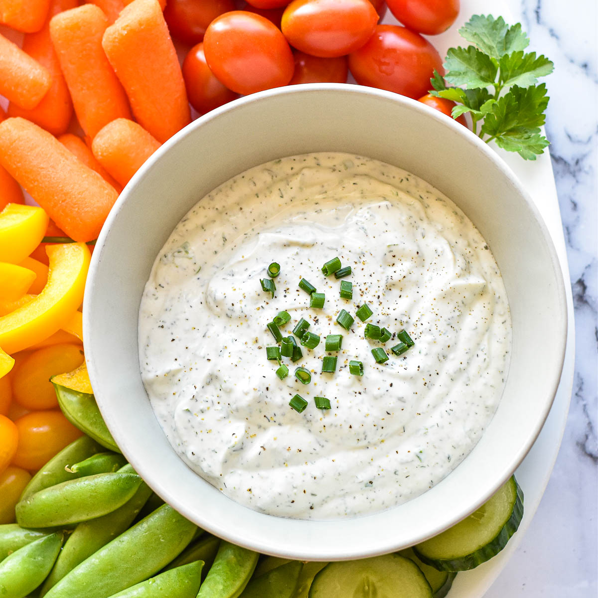 Greek Yogurt Ranch Dip or Dressing