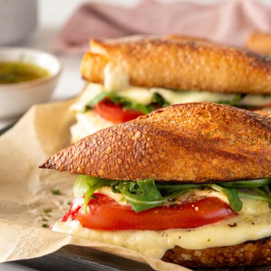 Green Goddess Caprese Melt