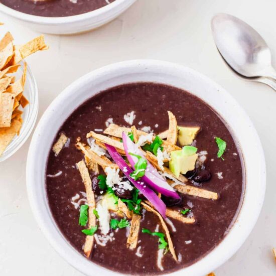 Instant Pot Black Bean Soup