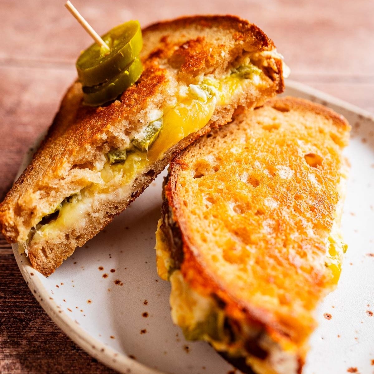 Jalapeno Popper Grilled Cheese