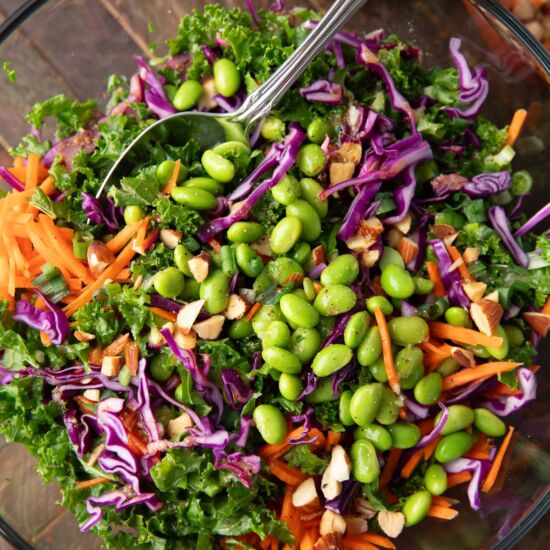 Kale Cabbage Salad
