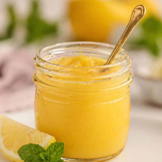 Creamy Lemon Curd (No Egg Whites)