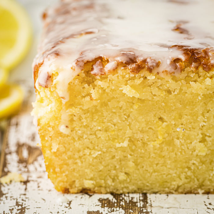 Lemon Loaf Cake with Lemon Glaze