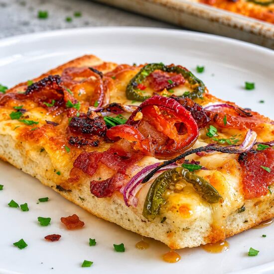 Maple Bacon Jalapeño Pizza