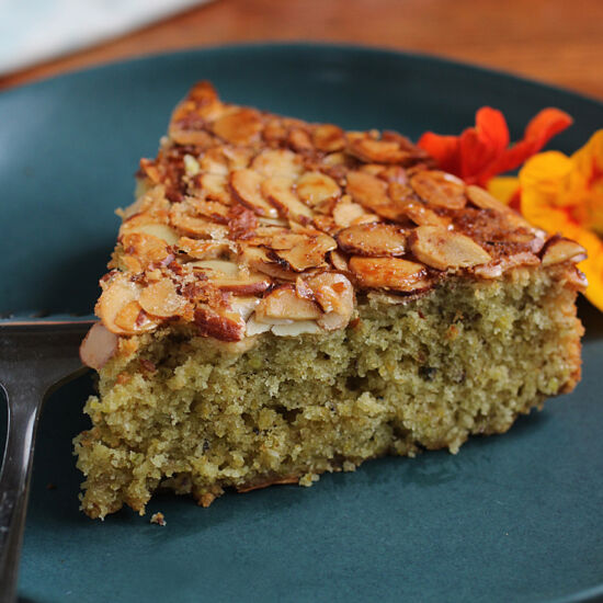 Pistachio-Cardamom Cake