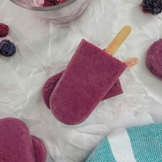 Greek Yogurt Fruit Pops