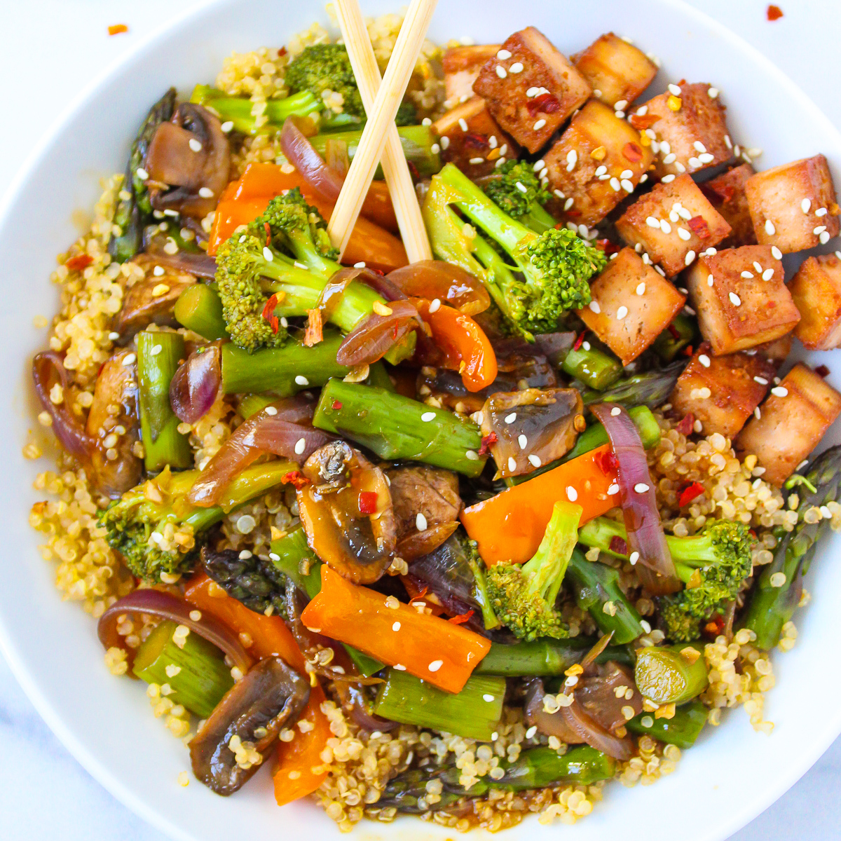 Quinoa Vegetable Stir-Fry