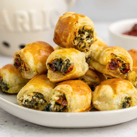 Mediterranean Puff Pastry Appetizer