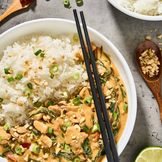 Thai Peanut Curry Chicken