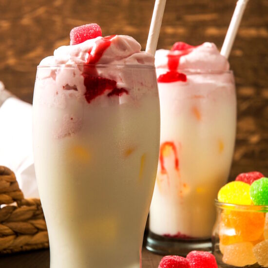 Whipped Strawberry Milk