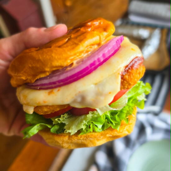 BBQ Chik’n Burgers