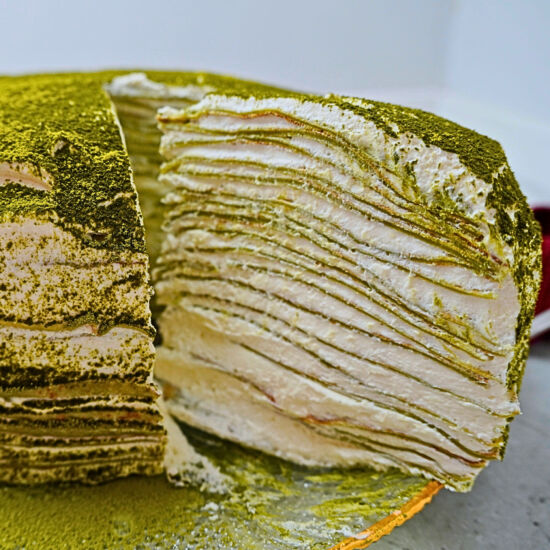 Matcha Crepe Cake