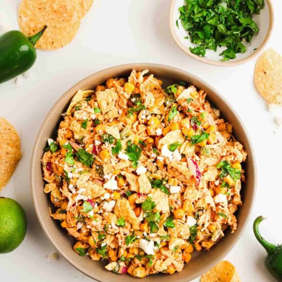 Mexican Street Corn Chicken Salad