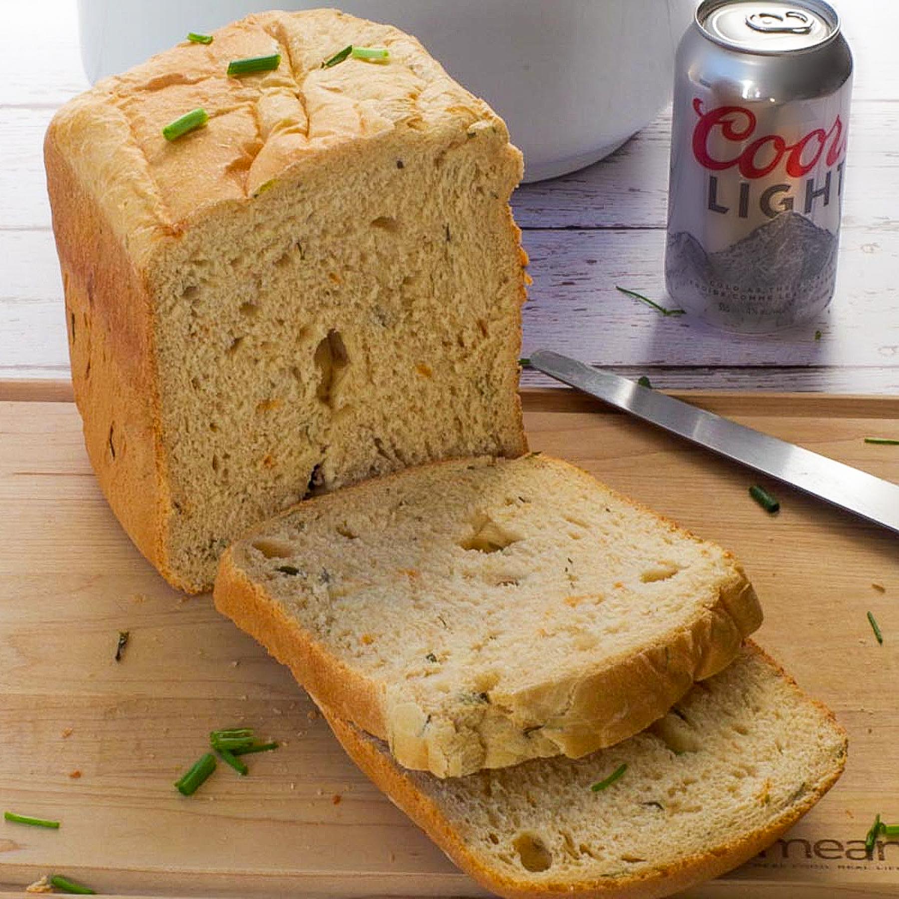 Bread Machine Beer Cheese Bread