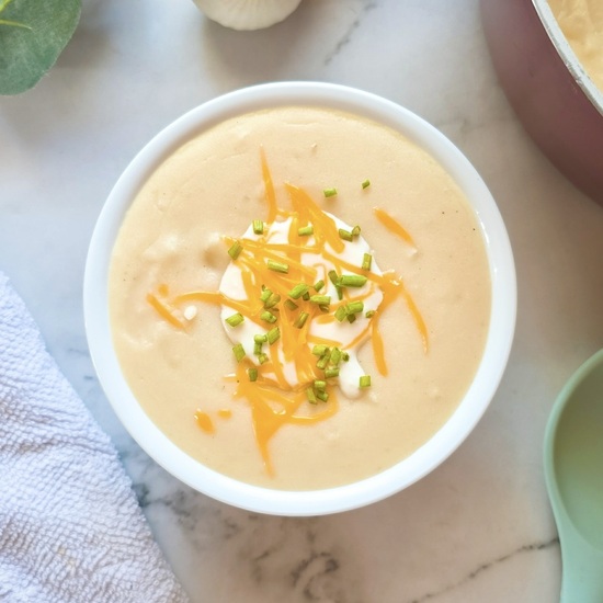 Best 4 Ingredient Potato Soup