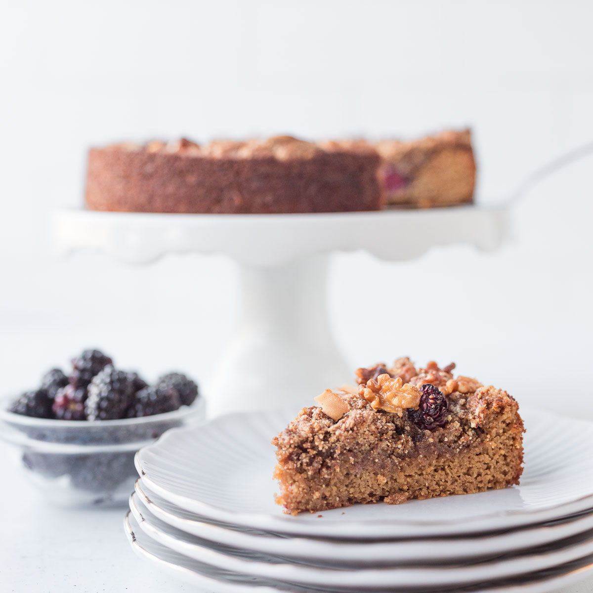 Blackberry Coffee Cake