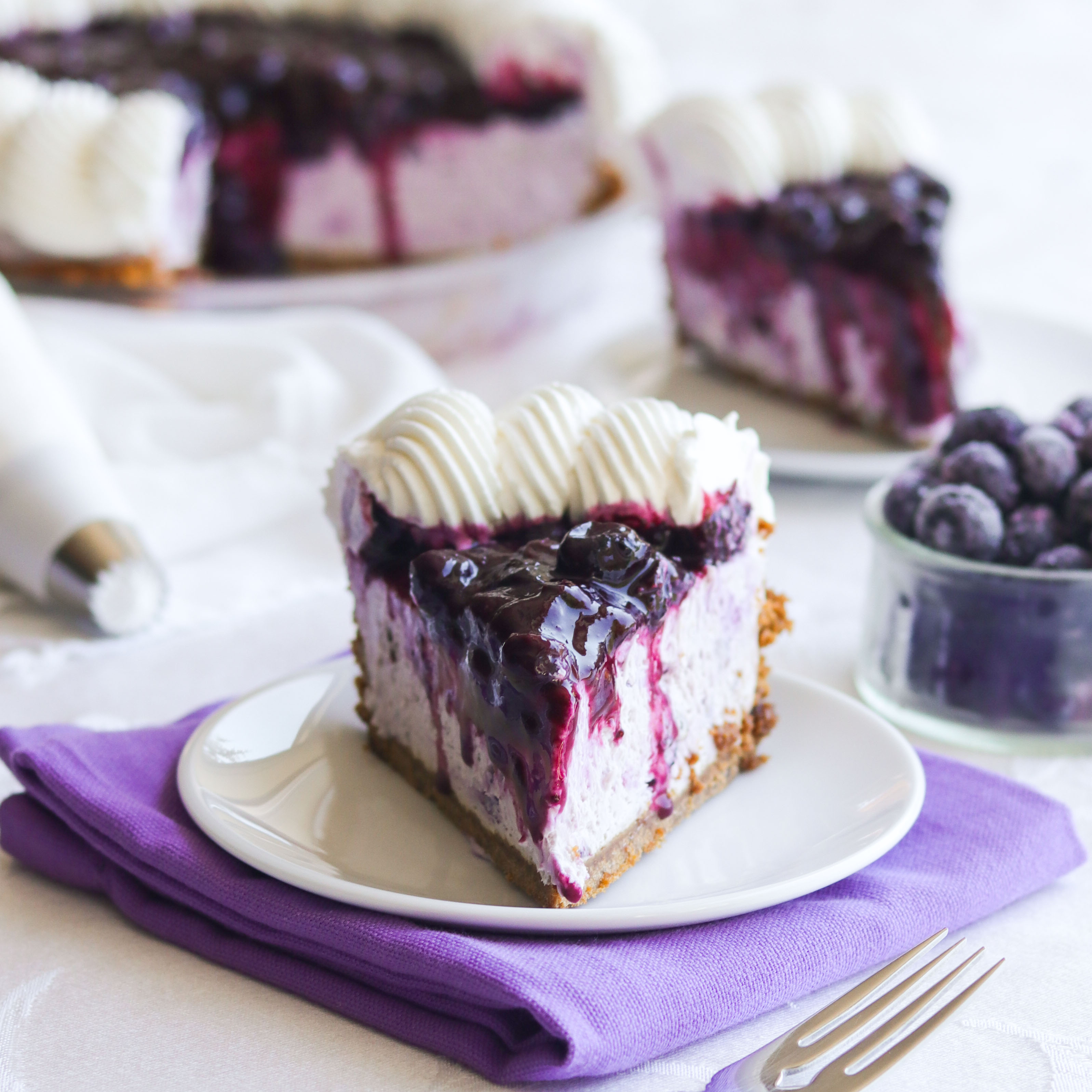 Blueberry Cream Pie