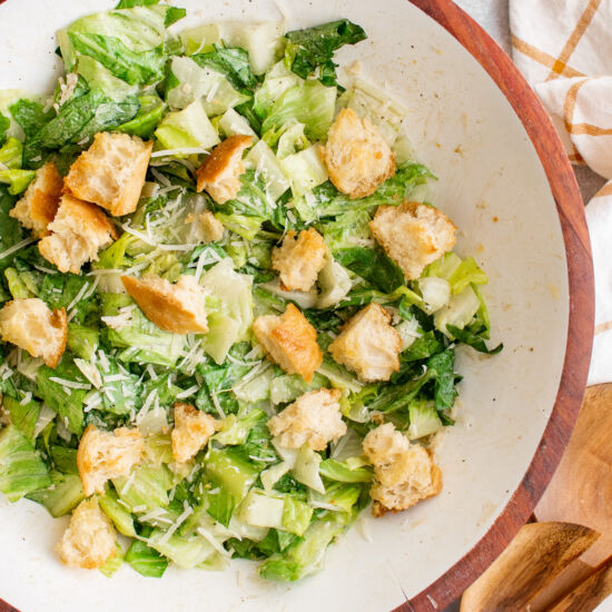 Homemade Caesar Salad