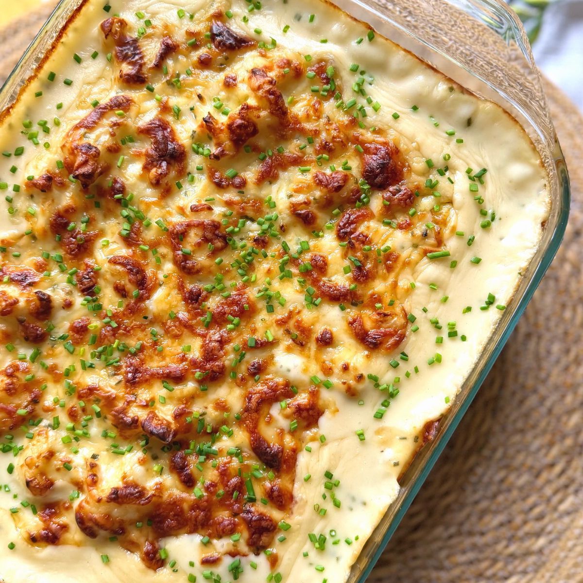 Creamy Cauliflower Cheese Bake