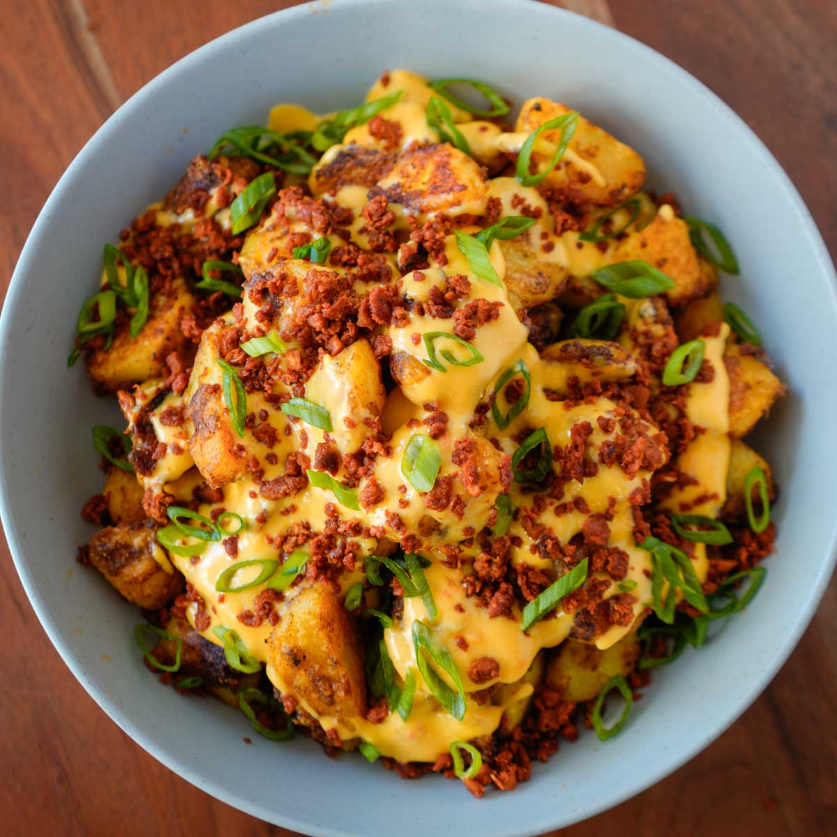 Oven Roasted Nacho Potatoes