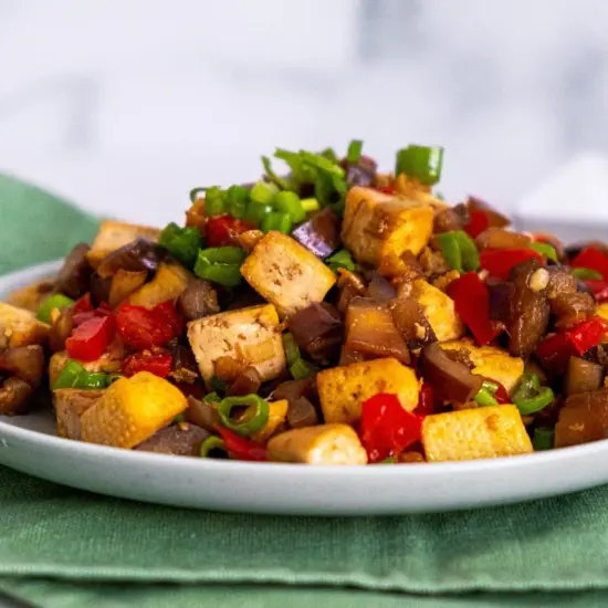Chinese Eggplant and Tofu