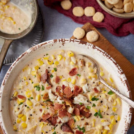 Creamy Corn and Crab Soup