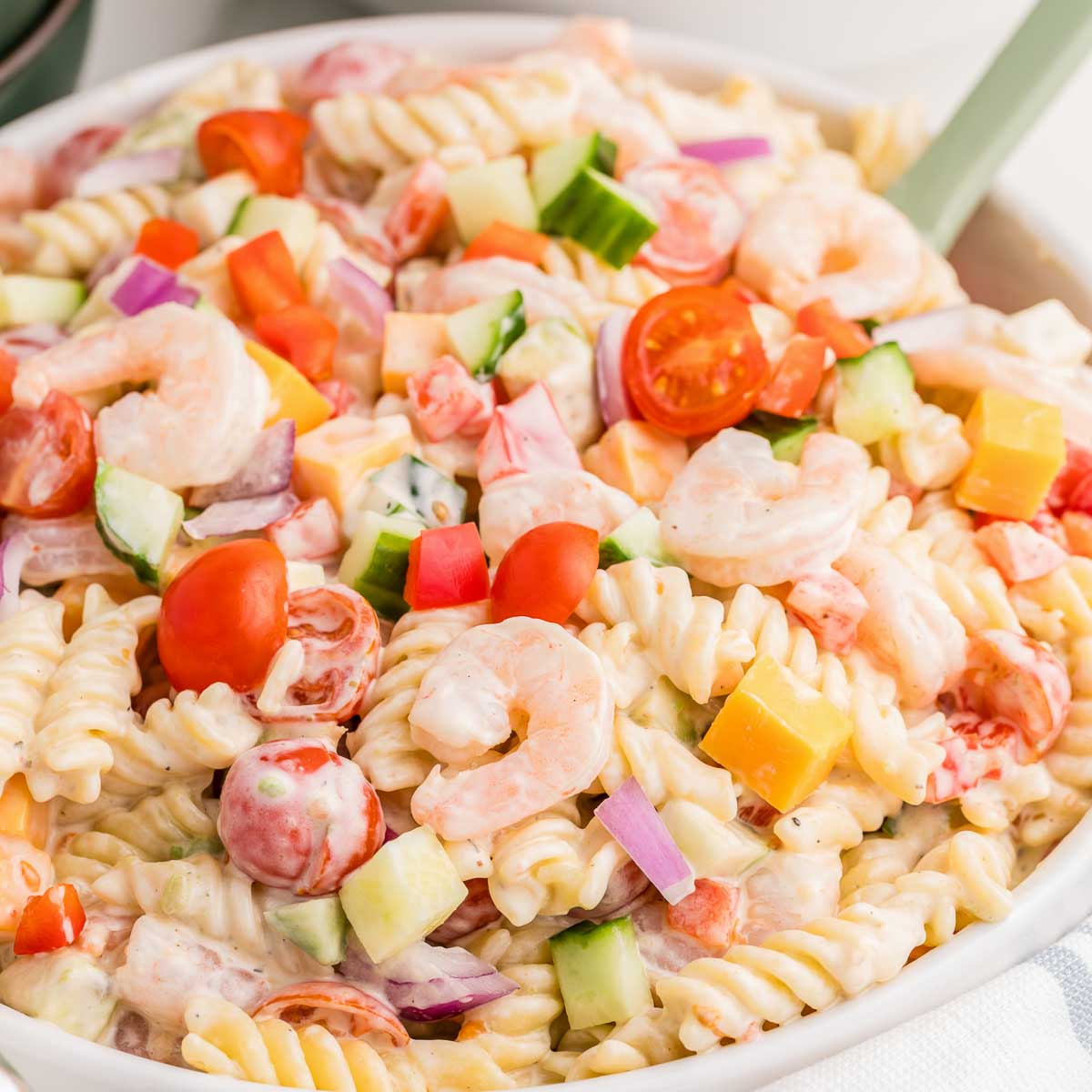 Creamy Shrimp Pasta Salad