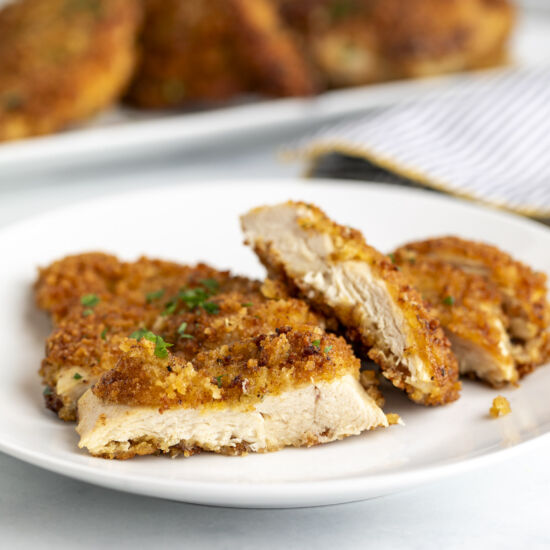 Crispy Chicken Cutlets