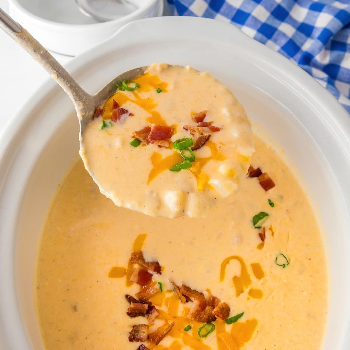 Crock Pot Hashbrown Potato Soup
