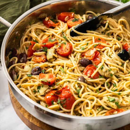 Easy Artichoke Pasta
