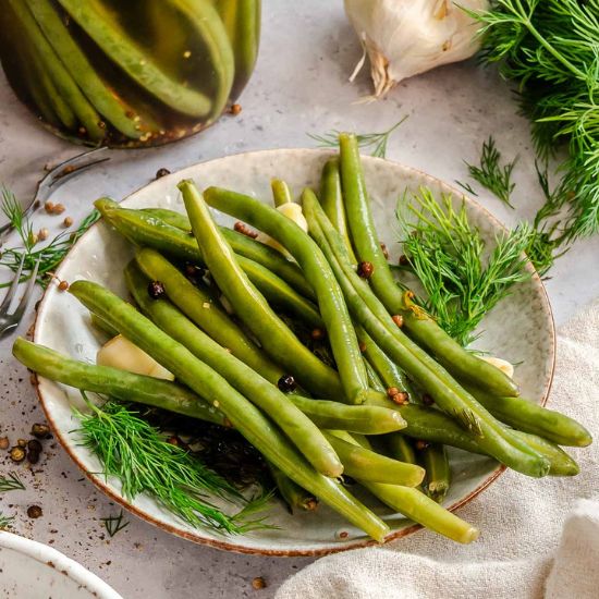 Easy Pickled Green Beans