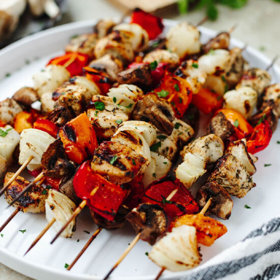 Garlic Herb Chicken Kabobs