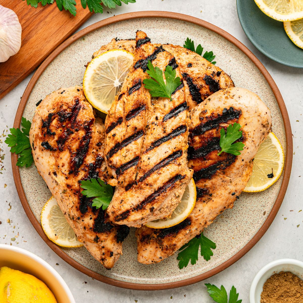 Greek Chicken with Yogurt Marinade
