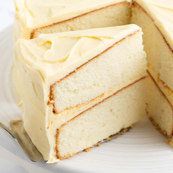Homemade Vanilla Cake