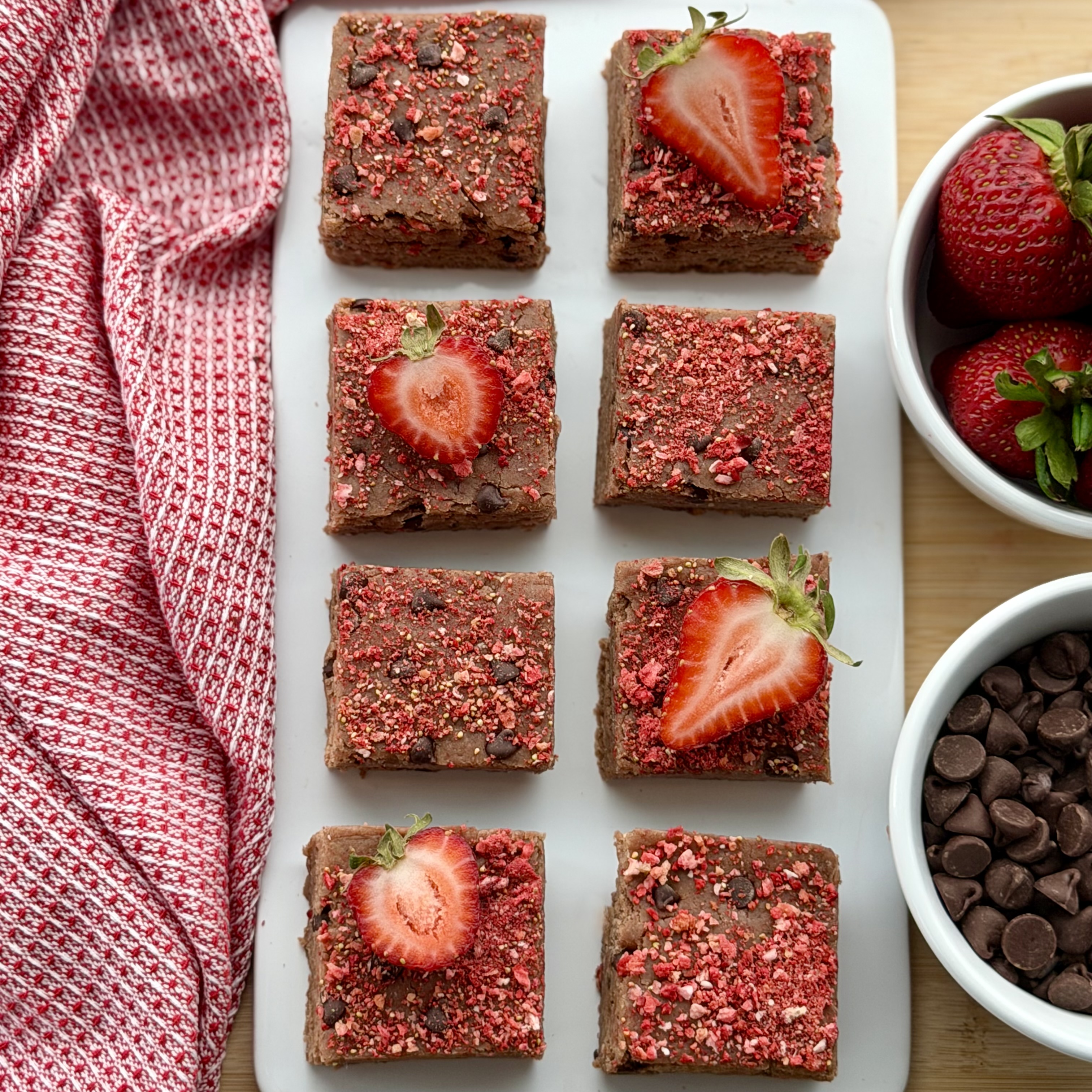 No-Bake PB&J Protein Bars