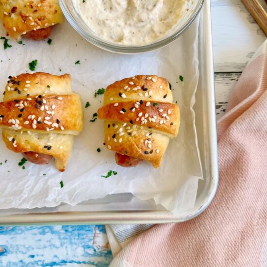 2 Ingredient Dough Pigs in a Blanket